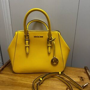 Michael Kors Vibrant Yellow Satchel